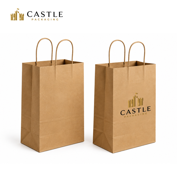 Castle Packaging kraft paper bag